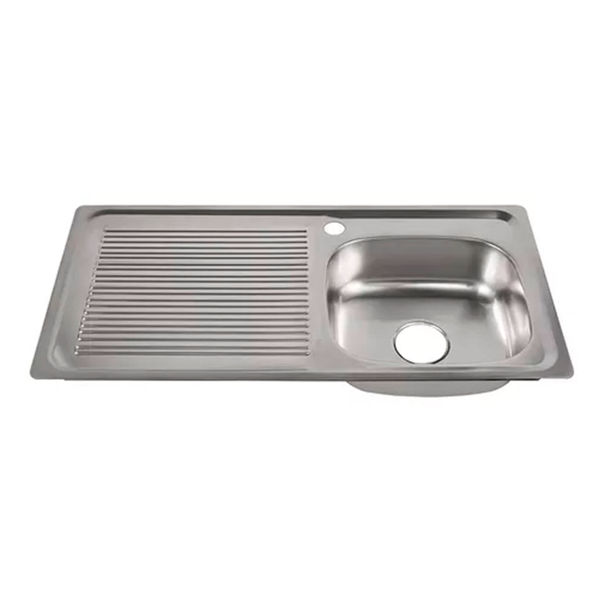 OFERTABKN - Lavaplatos Acero Inoxidable 102 X 50cms Secado Izquierdo