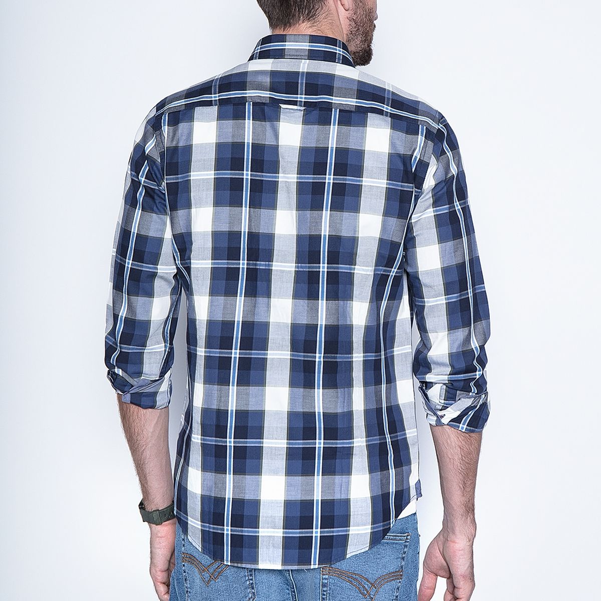 FEROUCH - Camisa Check Colorado Fj Verde Ferouch