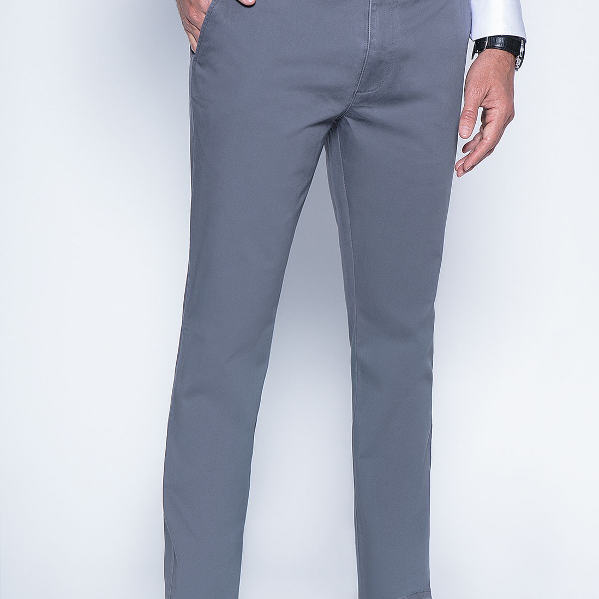 NEW MAN - Pantalón Bagneaux Gris New Man
