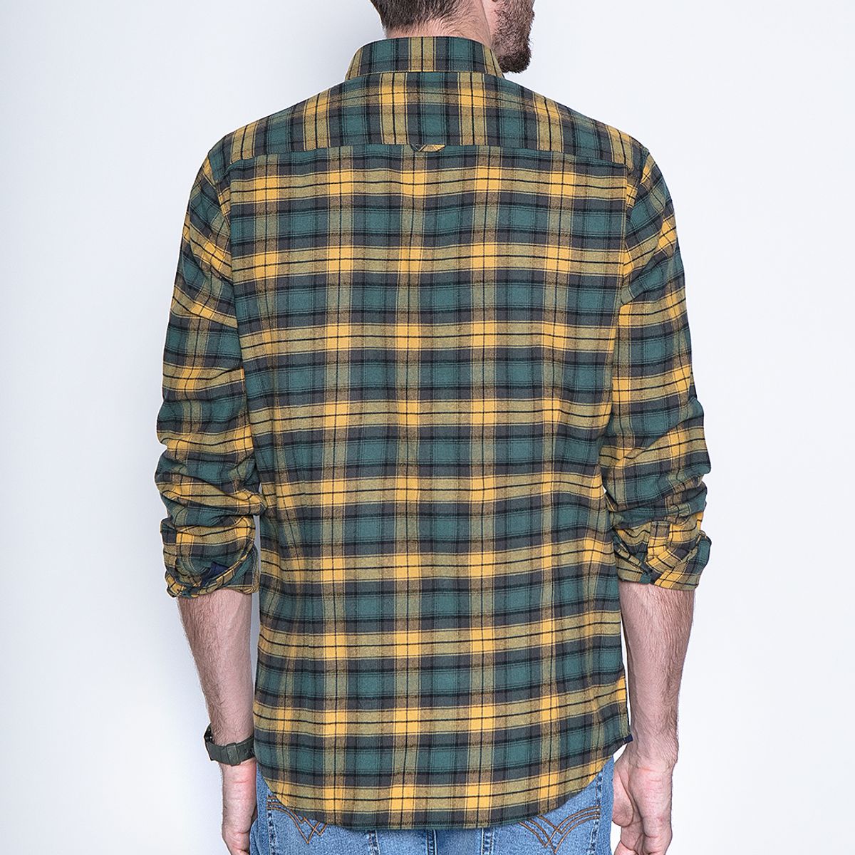 FEROUCH - Camisa Check Rochester Fj Amarillo Ferouch
