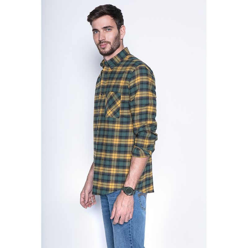FEROUCH - Camisa Check Rochester Fj Amarillo Ferouch