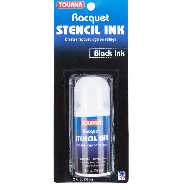 TOURNA - Plumón Raquetas de Tenis Tourna Negro