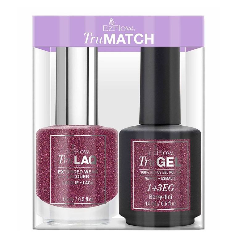 EZFLOW - Oferta Especial · Pack Esmalte De Uñas Permanente Y Tradicional Berry-Tini