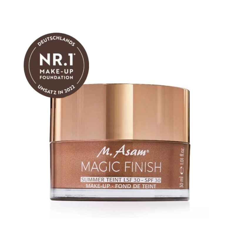 M ASAM MAGIC FINISH - Base de Maquillaje Mousse Summer Teint SPF 30 Magic Finish.