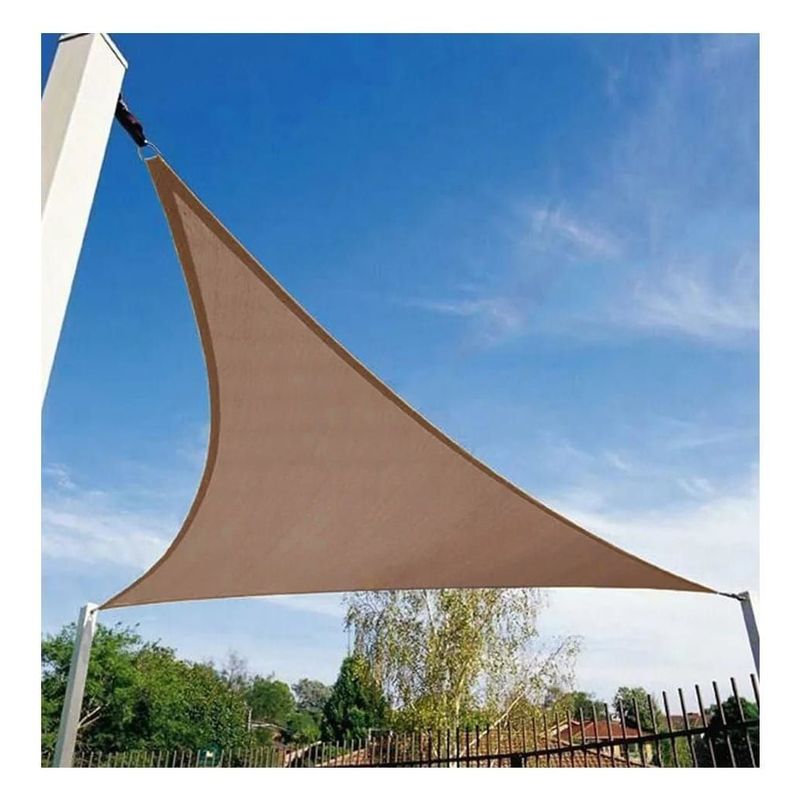 GENERICO - Carpa tipo vela con protección 3x3x3m