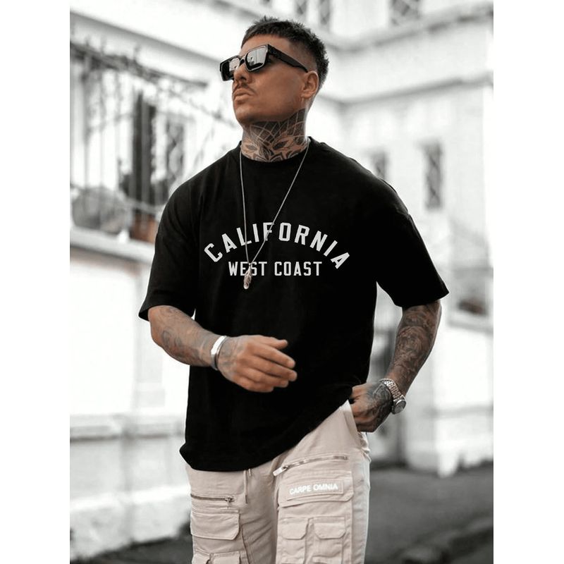 ROLY - Polera Negra California West Coast