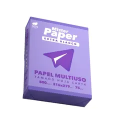 GENERICO - Resmas Tamaño Carta 75 GR 500 Hojas