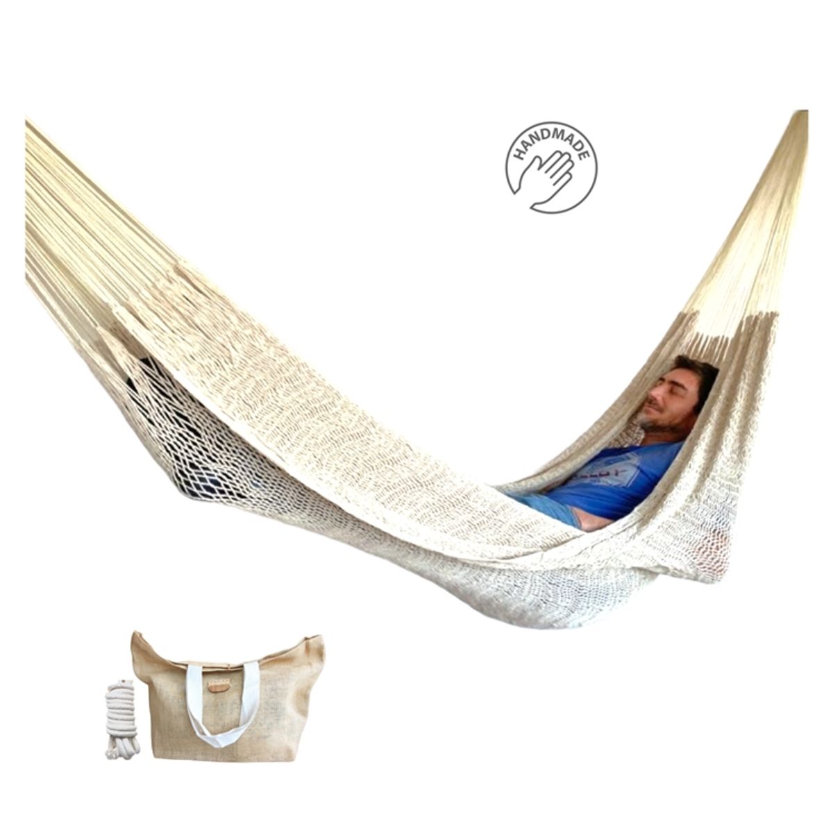 HAMAY - Hamaca Crudo -HAND MADE 350 Kg