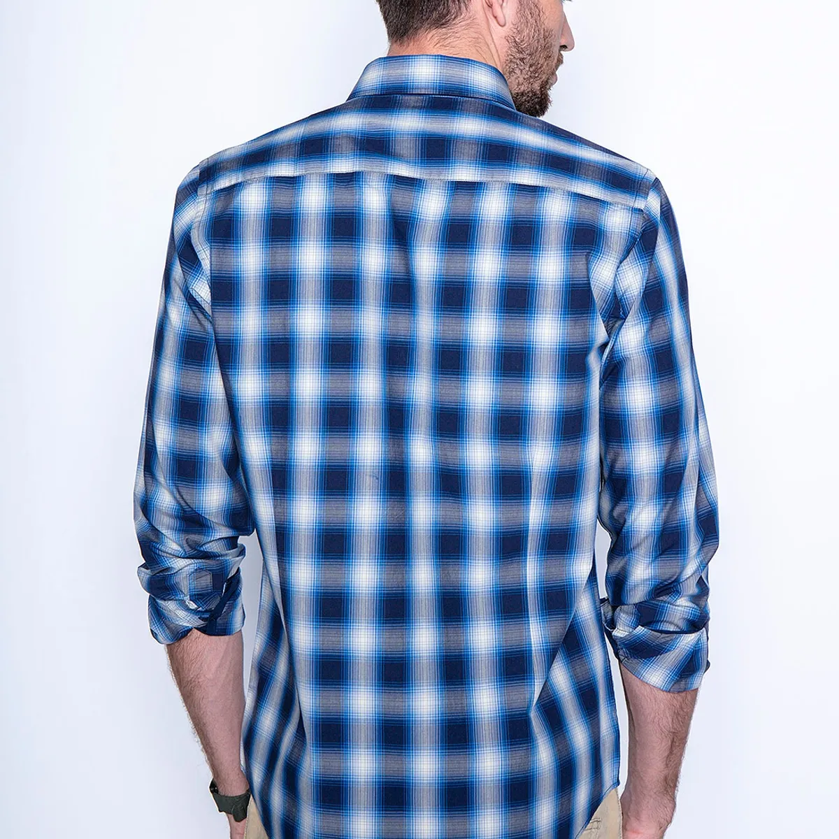 FEROUCH - Camisa Cuadro Chicago F Azul Ferouch