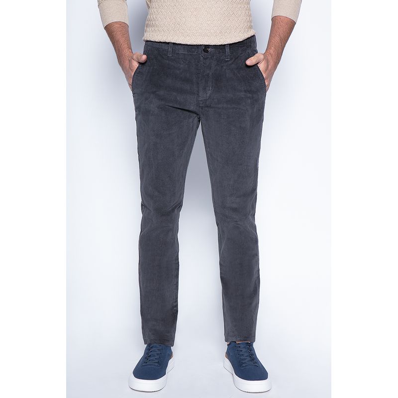 NEW MAN - Pantalon Boron Gris New Man