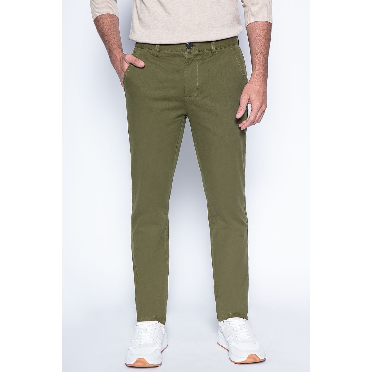 NEW MAN - Pantalon Bingo Beige New Man