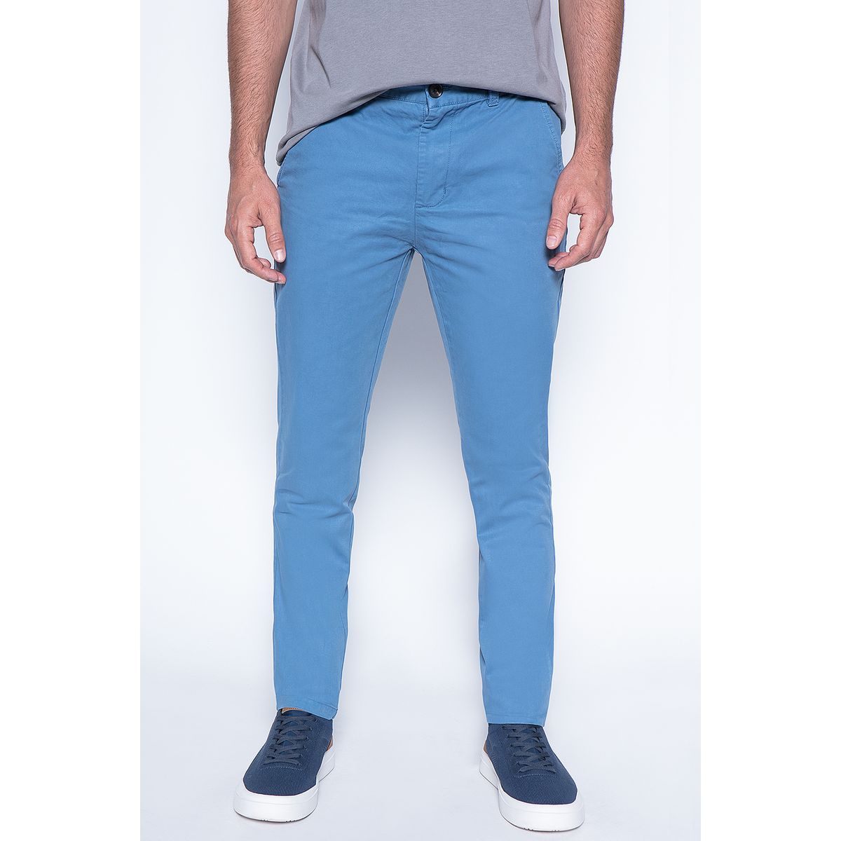 NEW MAN - Pantalon Bingo Azul New Man