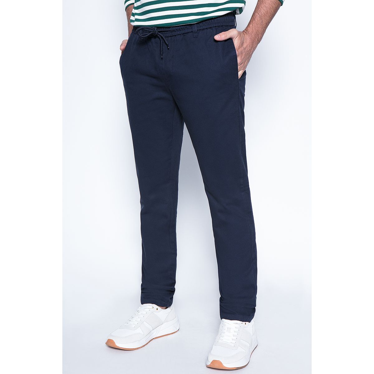 NEW MAN - Pantalon Bala Azul New Man