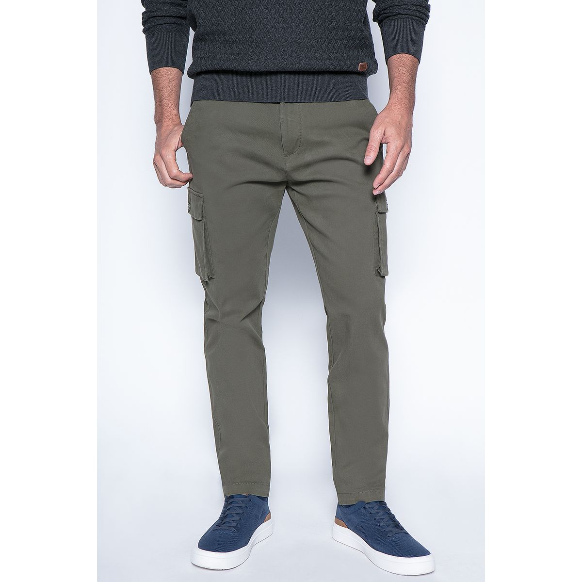 NEW MAN - Pantalon Belgrade Beige New Man
