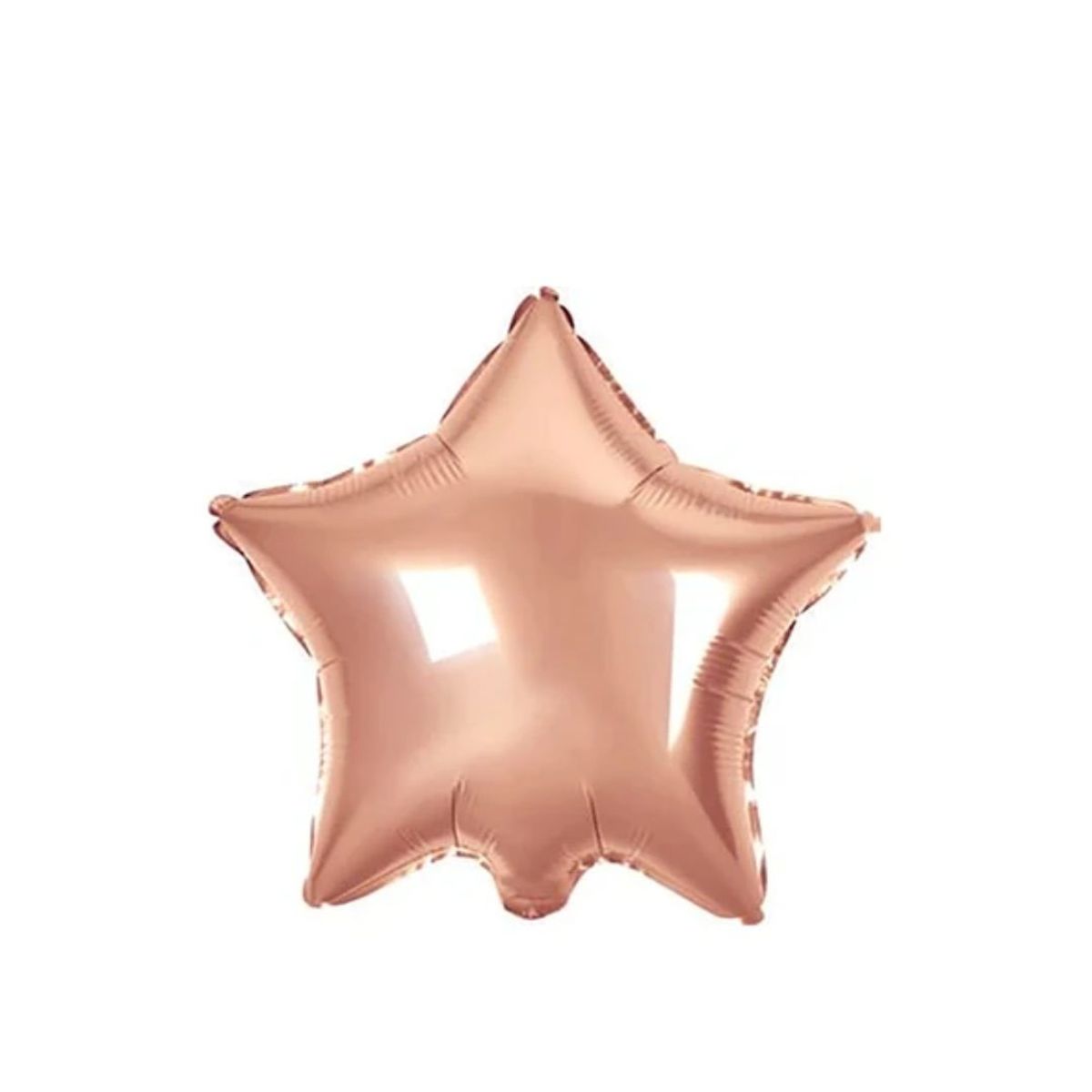 GENERICO - Globo Estrella Oro Rosa 18 Pulgadas
