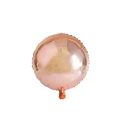GENERICO - Globo Redondo Oro Rosa 18 Pulgadas