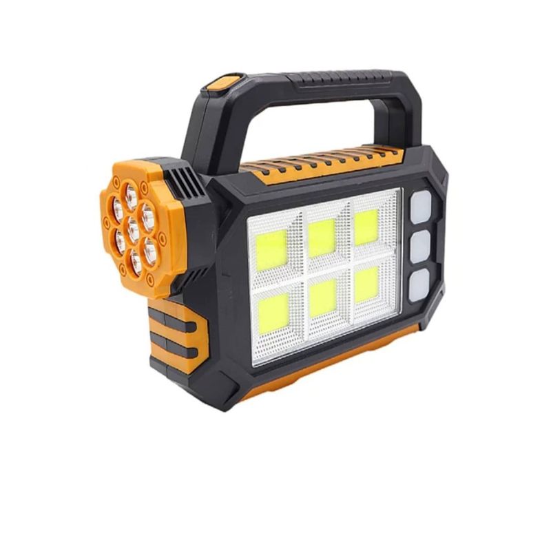 GENERICO - Linterna Multiusos Led Carga Solar Y Usb Solar Portatil