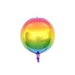GENERICO - Globo Metalico Redondo Colores 24 Pulgadas