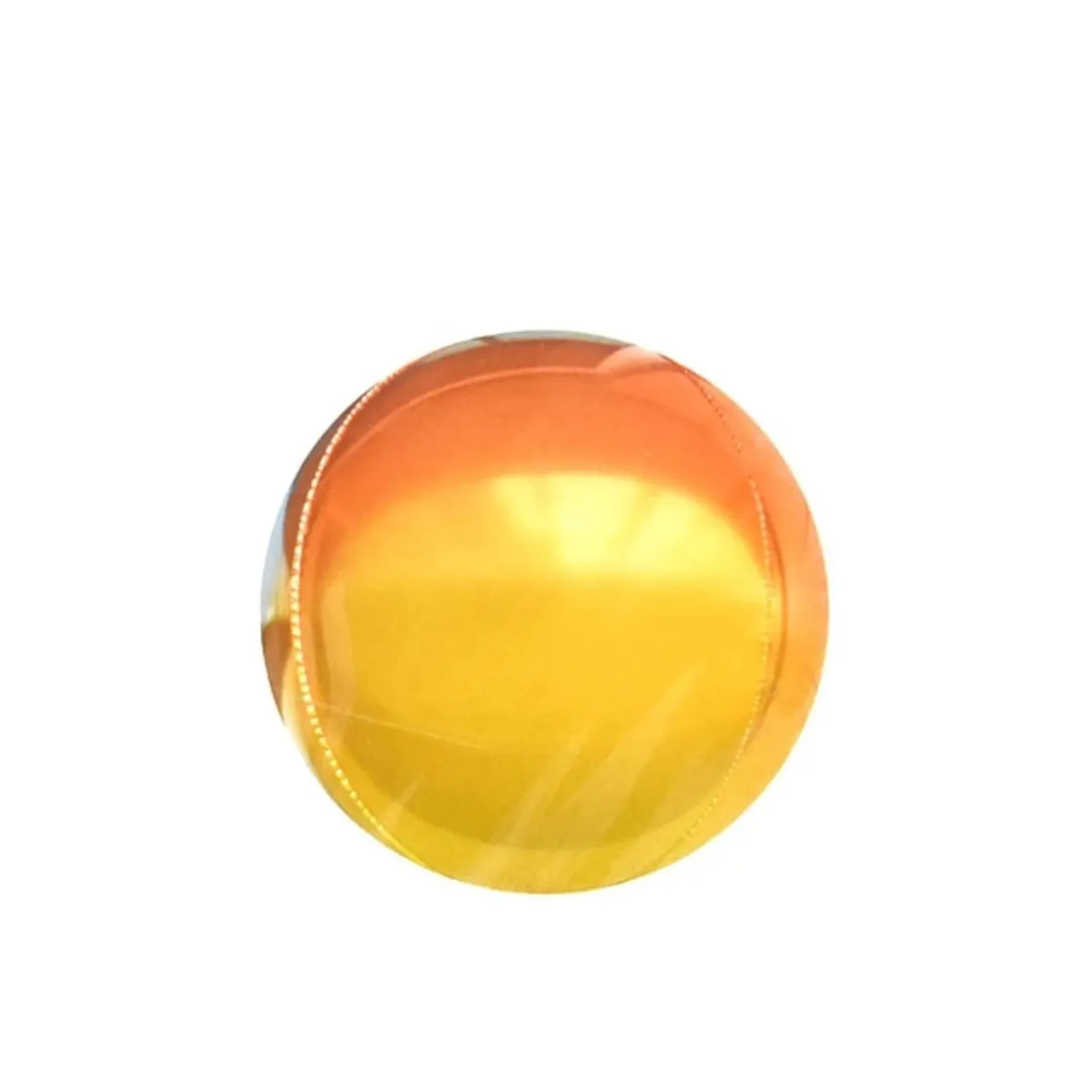 GENERICO - Globo Metalico Redondo Naranja 24 Pulgadas