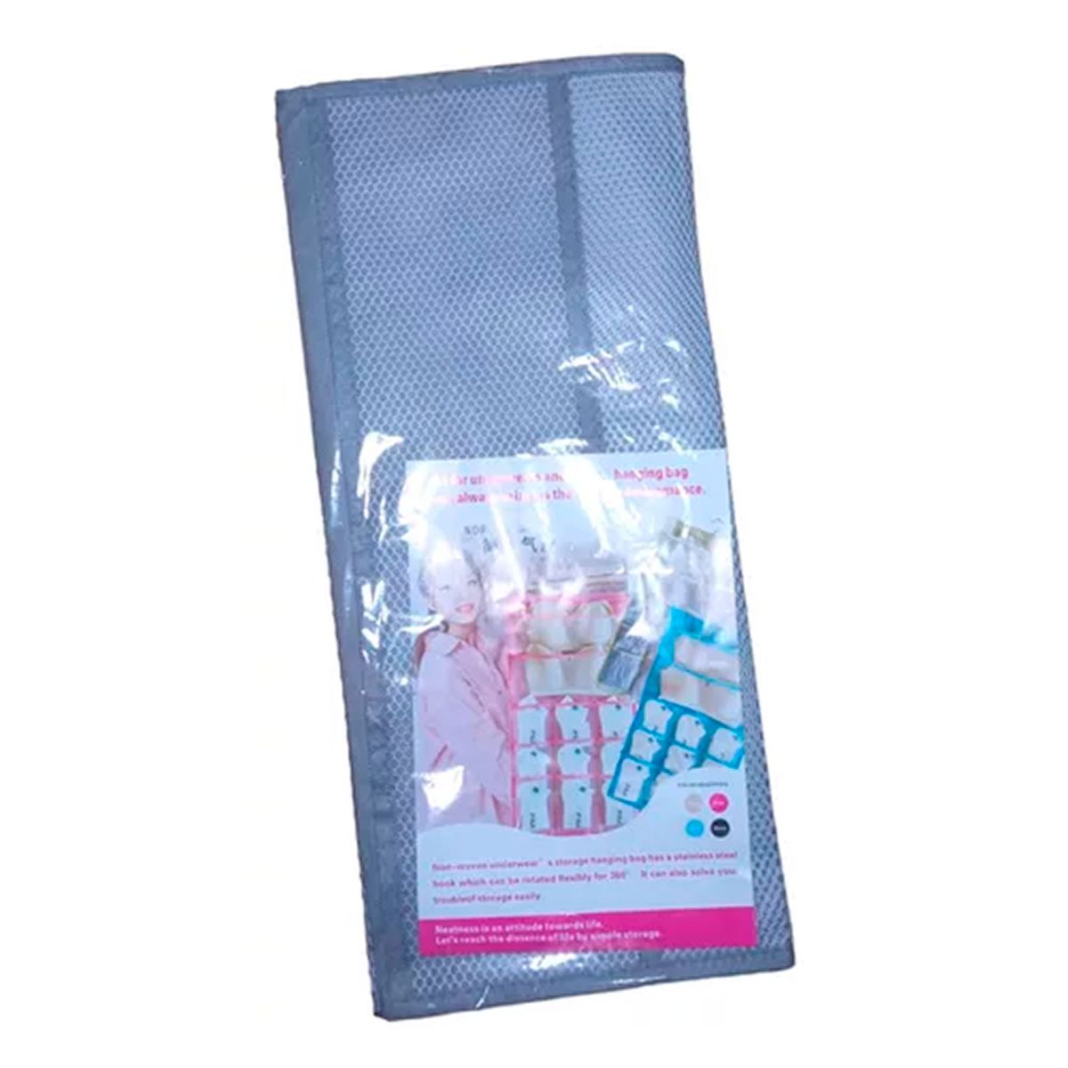 ESHOPANGIE - Organizador Colgante Sostenes Calcetas Ropa Interior 5 niveles Gris