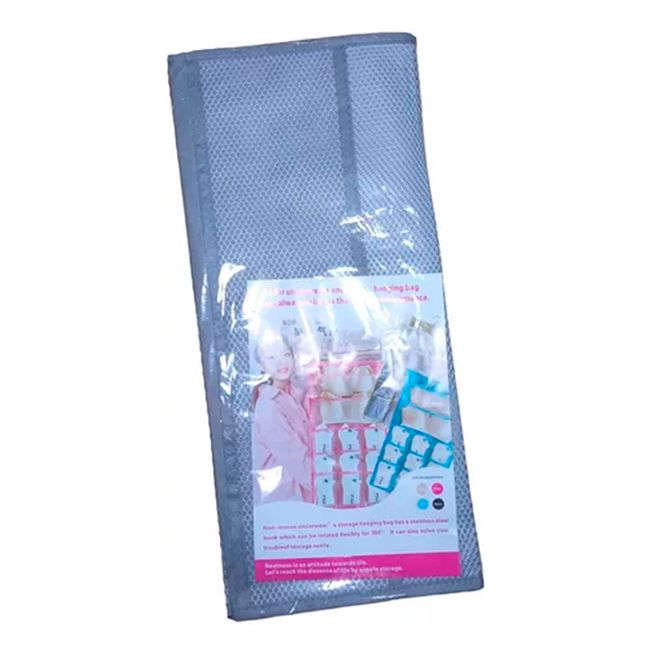 ESHOPANGIE - Organizador Colgante Sostenes Calcetas Ropa Interior 5 niveles Gris