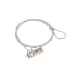 GENERICO - Candado de Seguridad con clave para Notebook, 1.8 Metros