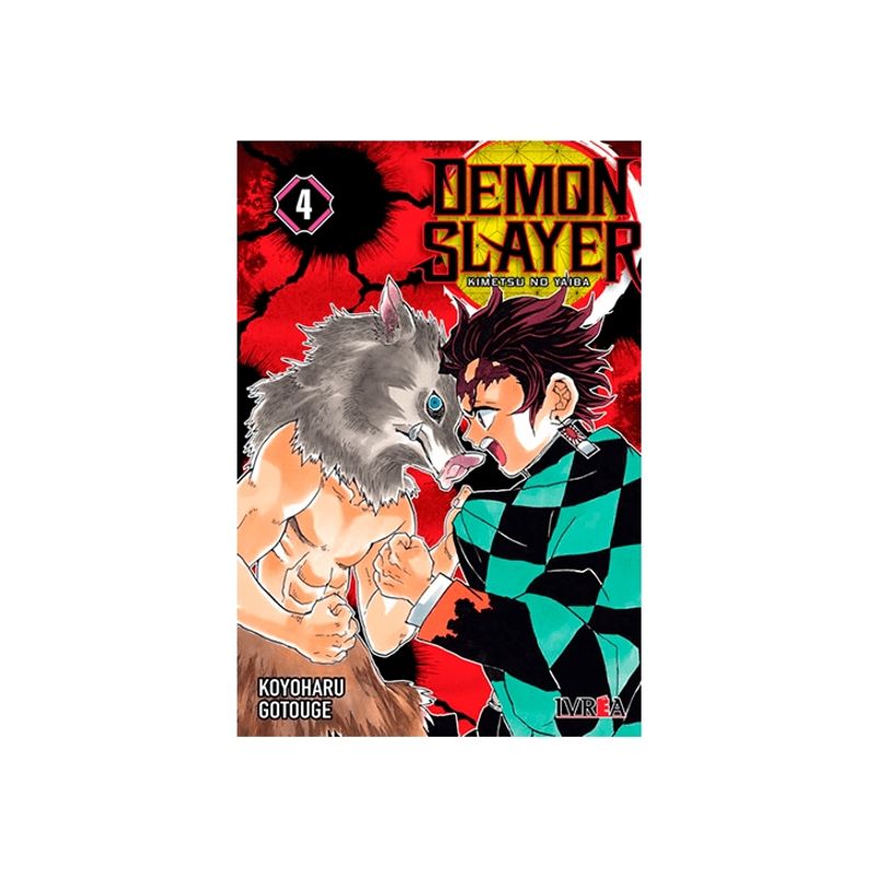 IVREA ARGENTINA - Manga Demon Slayer Kimetsu No Yaiba Vol. 4