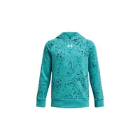 Polerón UA Rival Celeste para niño UNDER ARMOUR.-