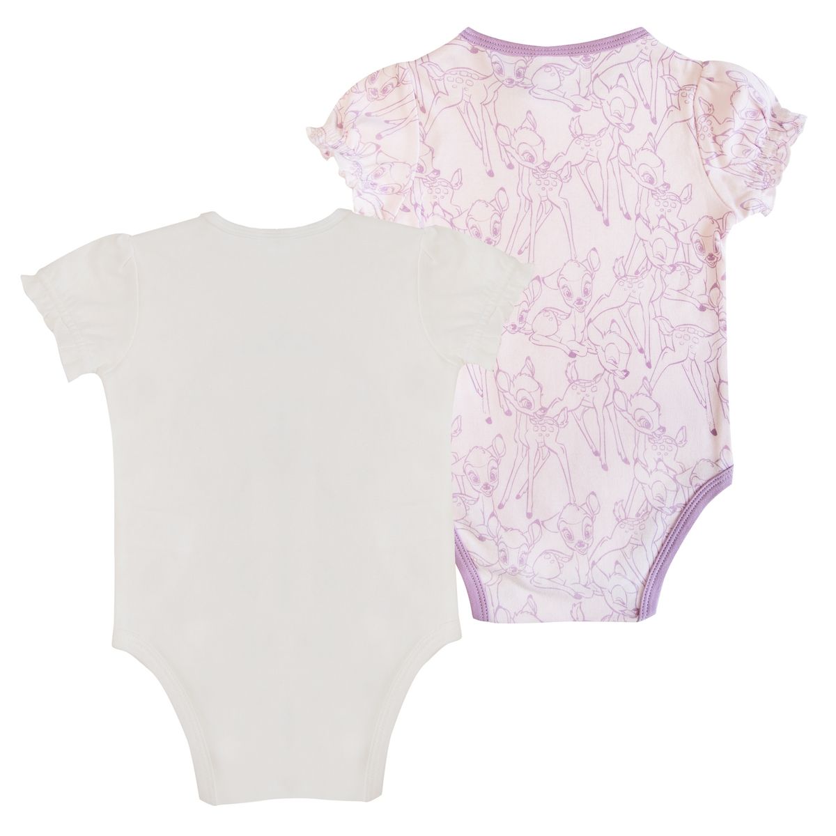 DISNEY - Pack Body Bebe Bambi Mariposa Rosado Disney