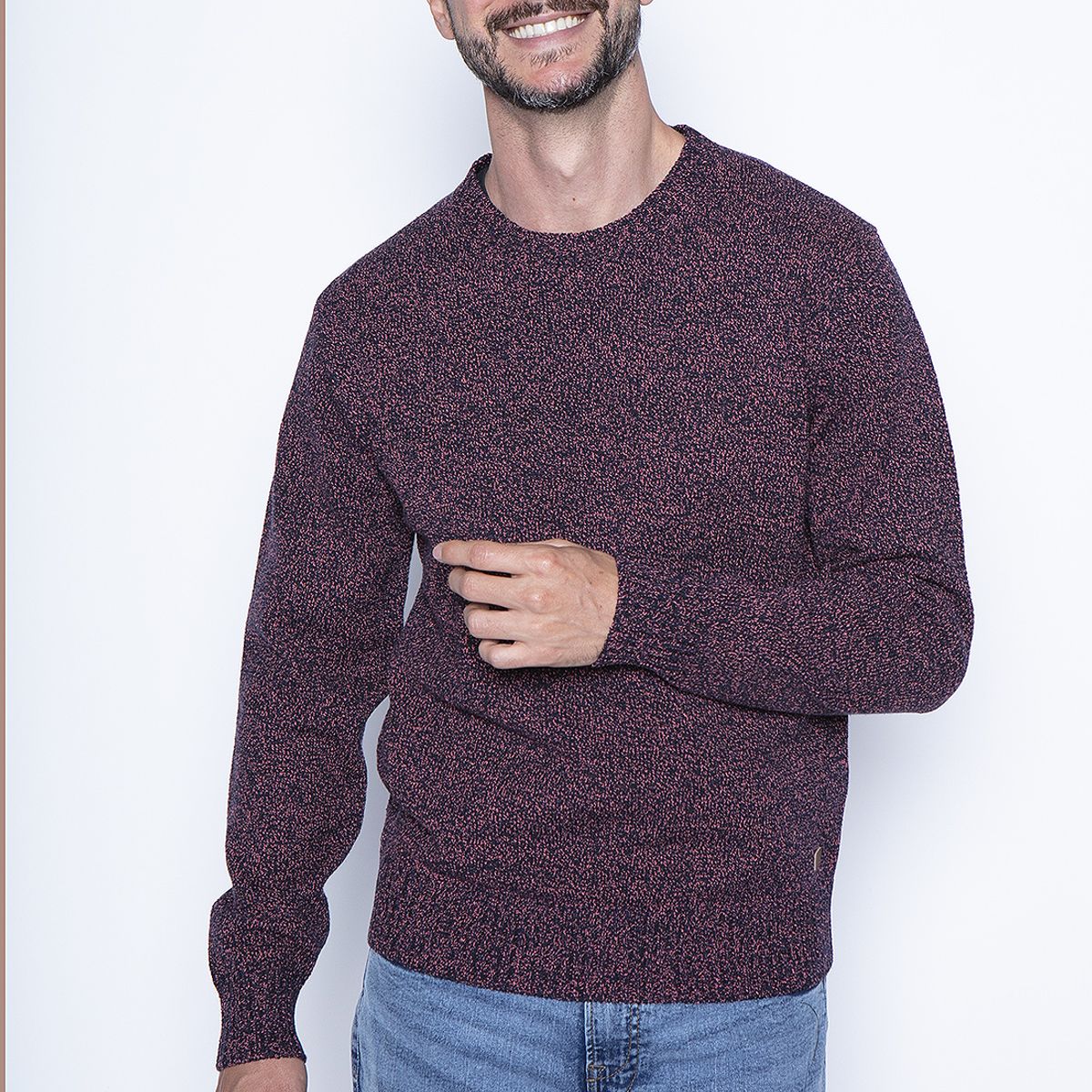 NEW MAN - Sweater Murcia Azul New Man