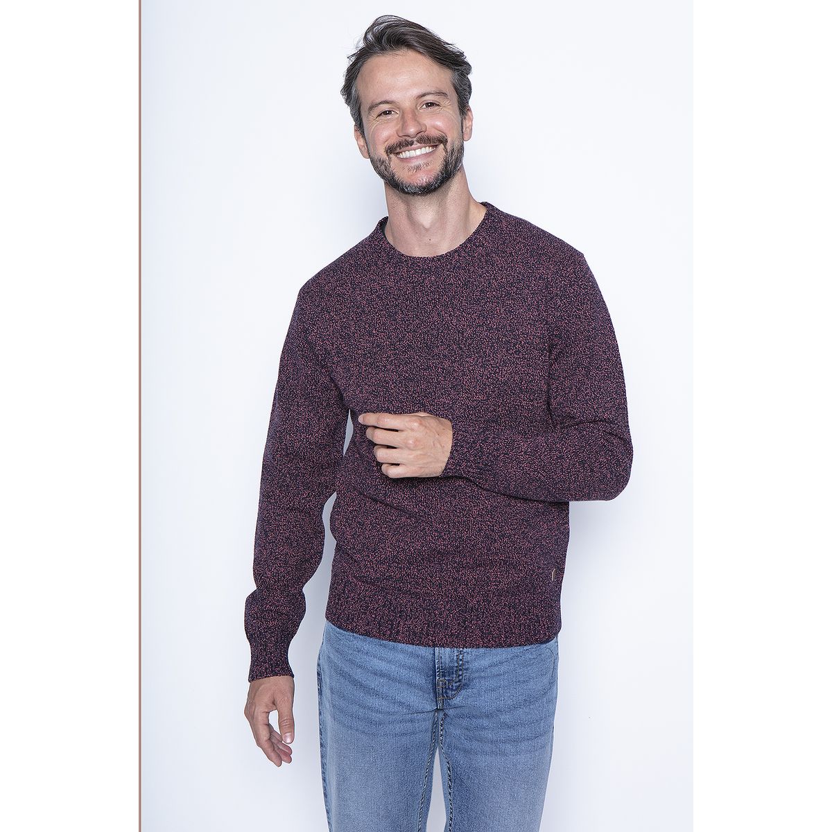 NEW MAN - Sweater Murcia Azul New Man