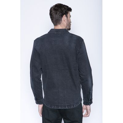 Imagen 2 del producto Overshirt Denim Fj Gris