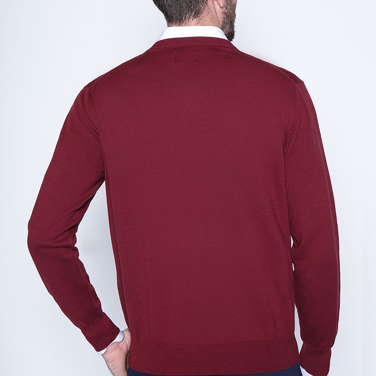 FEROUCH - Sweater Smart Casual L/S Rojo Ferouch.