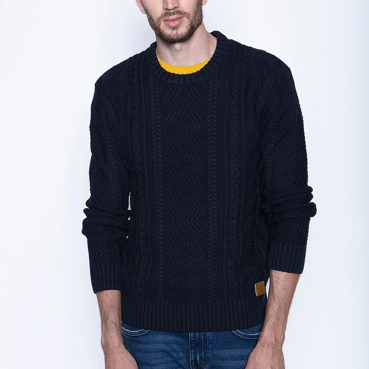 FEROUCH - Sweater Barlett Fj Azul Ferouch