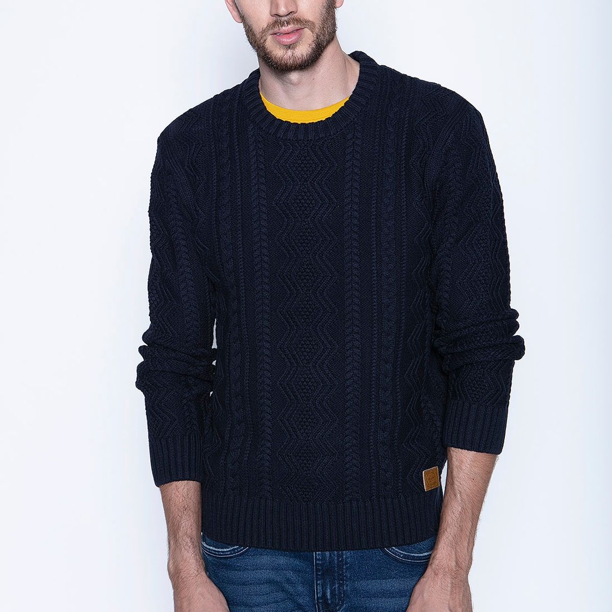 FEROUCH - Sweater Barlett Fj Azul Ferouch