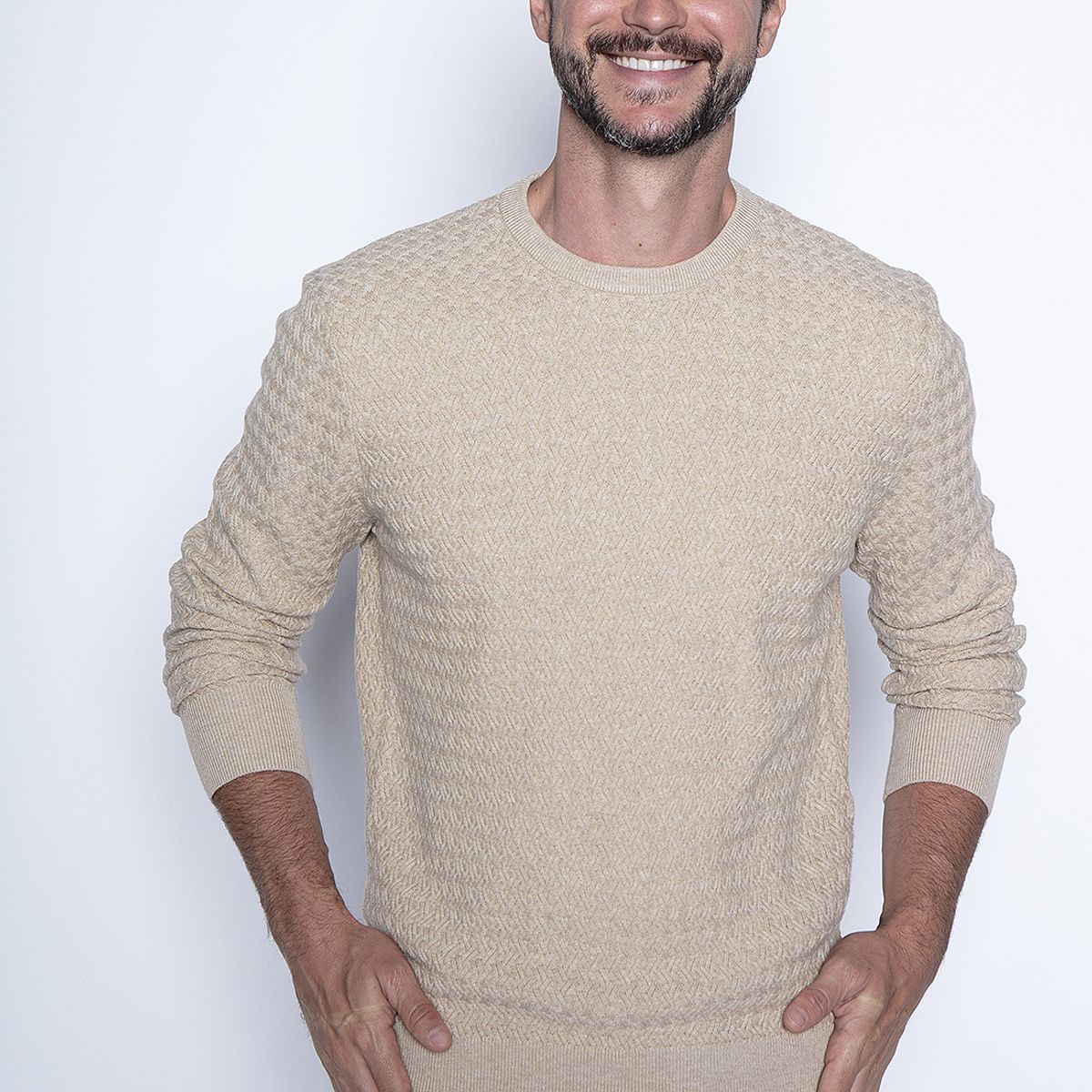NEW MAN - Sweater Leon Café New Man