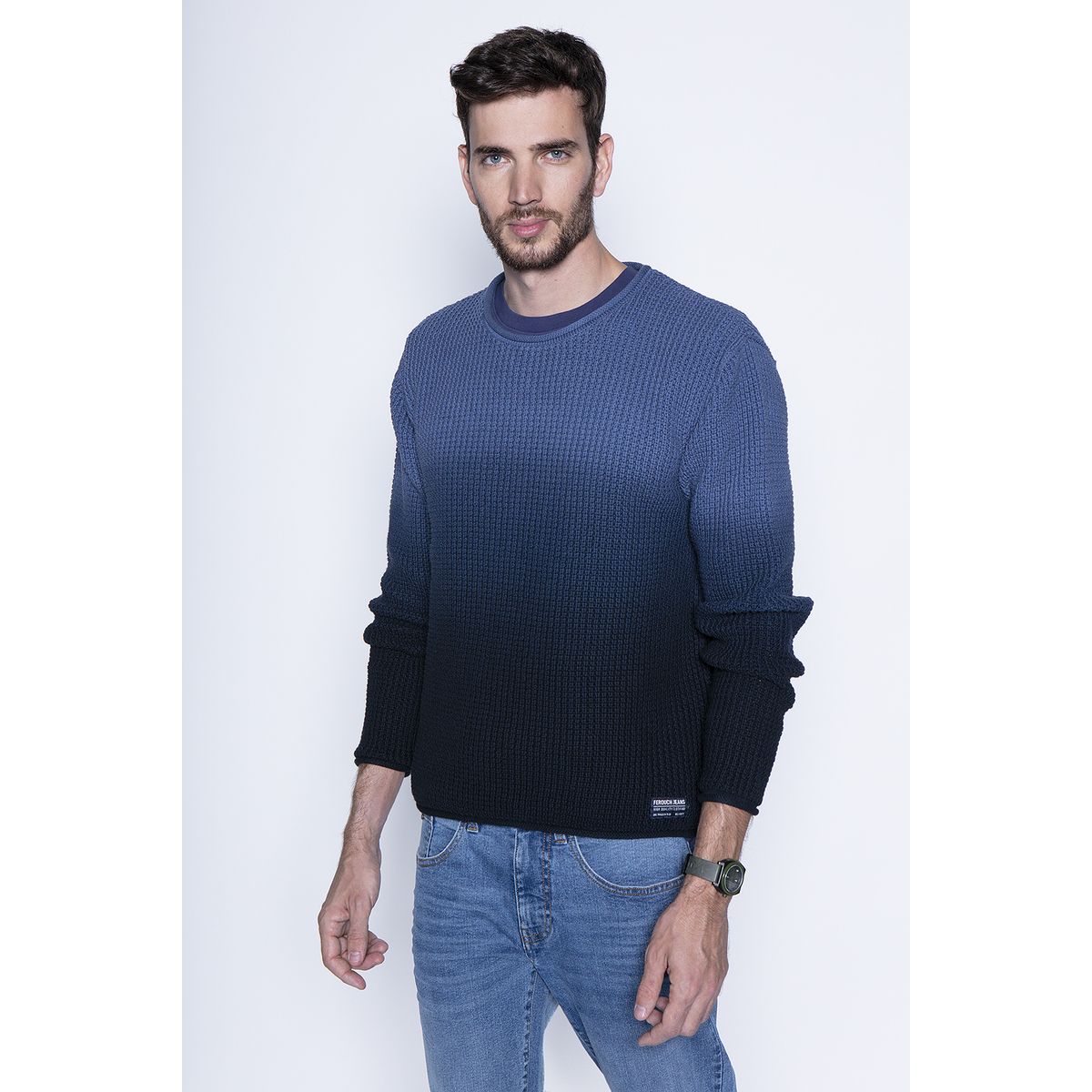 FEROUCH - Sweater Brentwood Fj Azul Ferouch