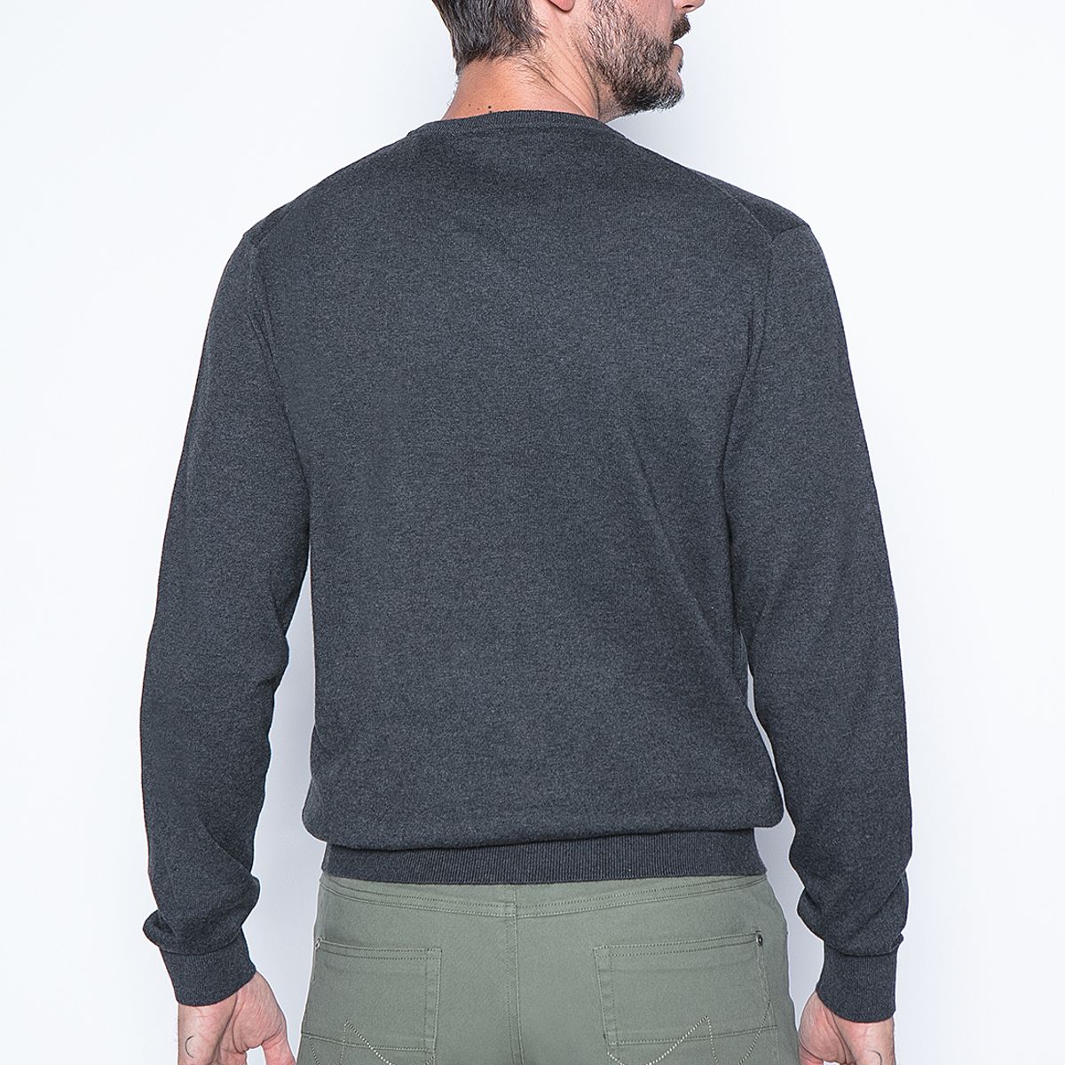 NEW MAN - Sweater Barcelona Gris New Man