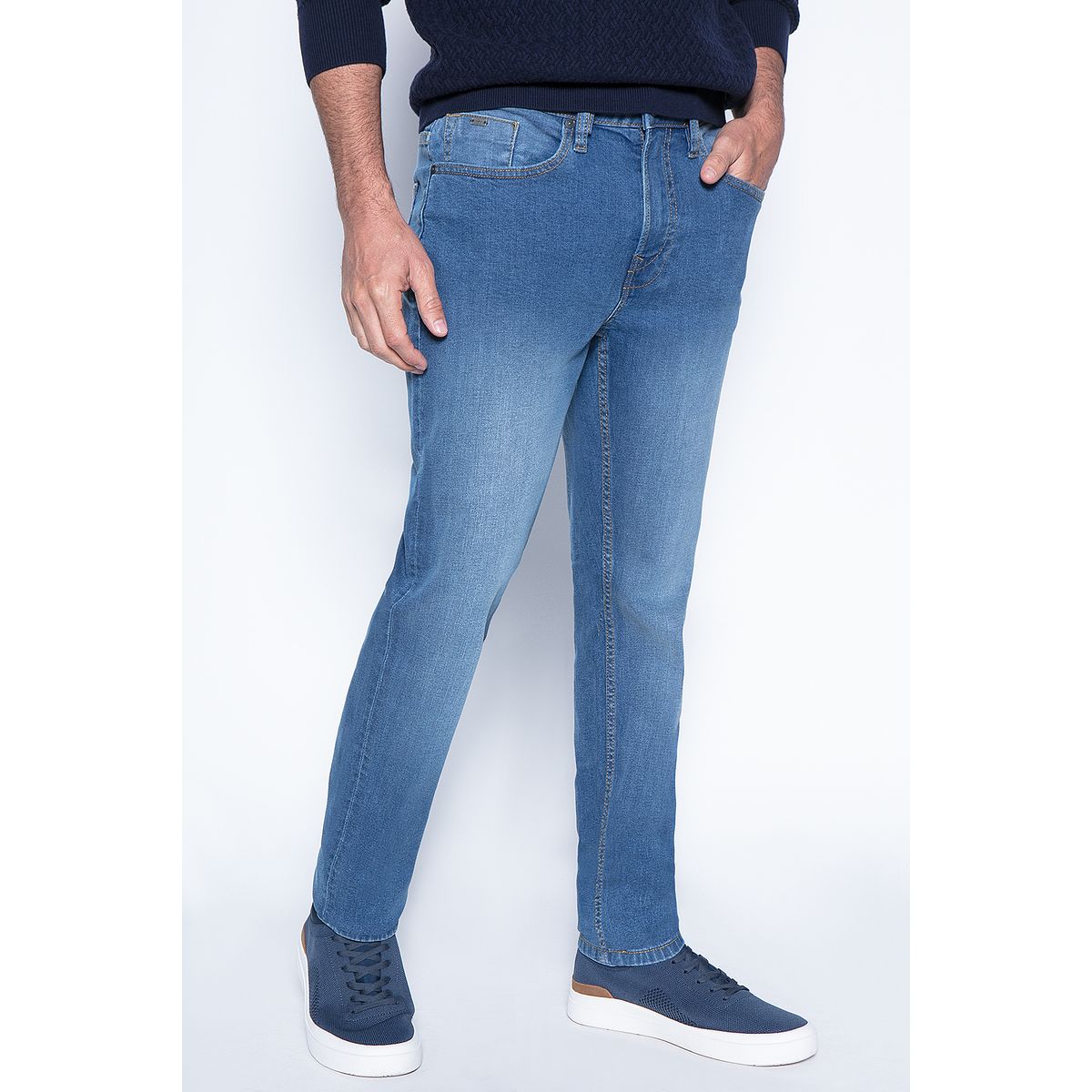 NEW MAN - Jeans Silos Azul New Man
