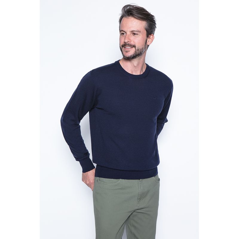 NEW MAN - Sweater Lyon Azul New Man