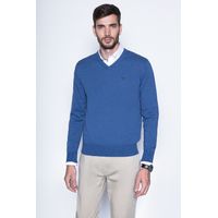 Melange Sweater Smart Casual L/S Azul