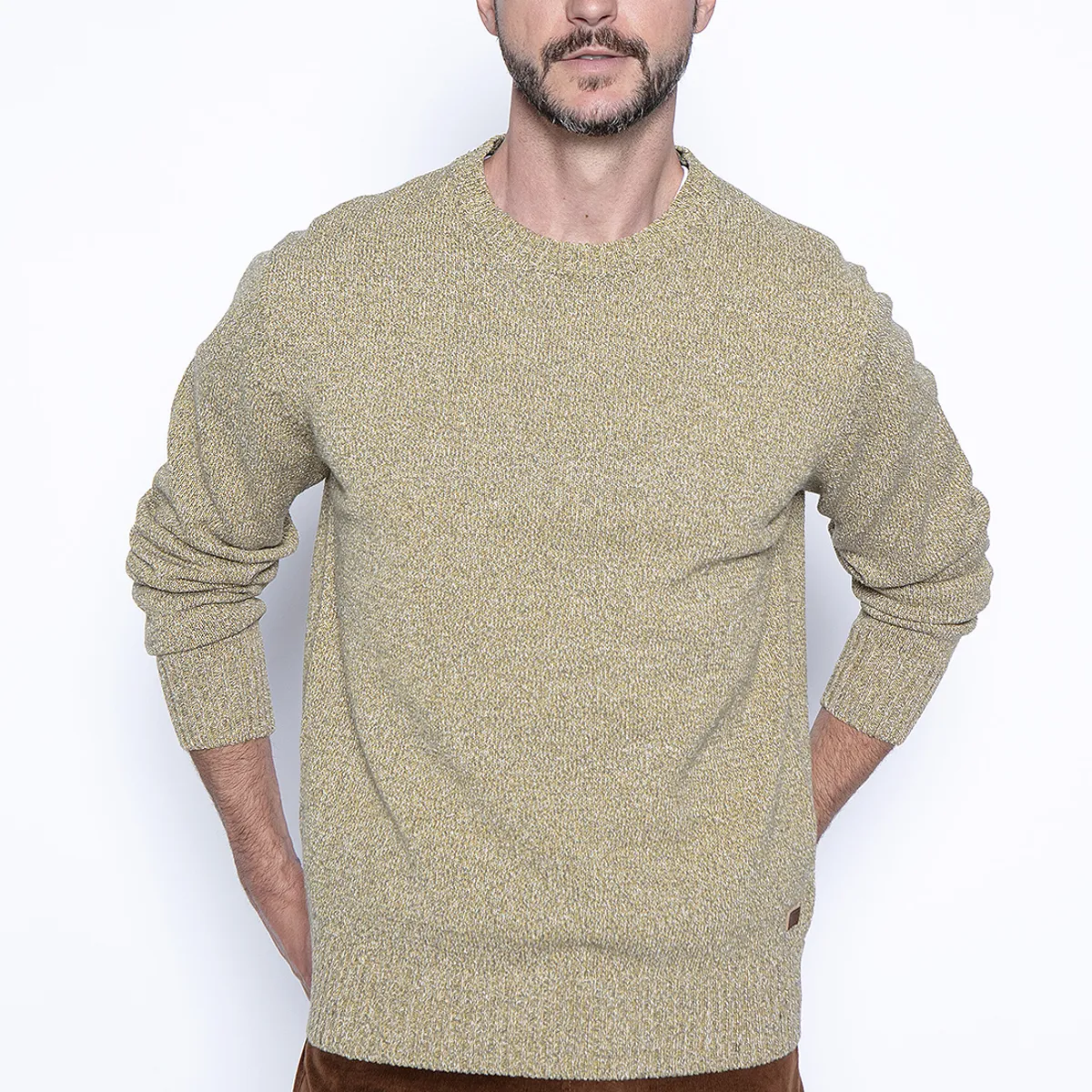 NEW MAN - Sweater Murcia Beige New Man
