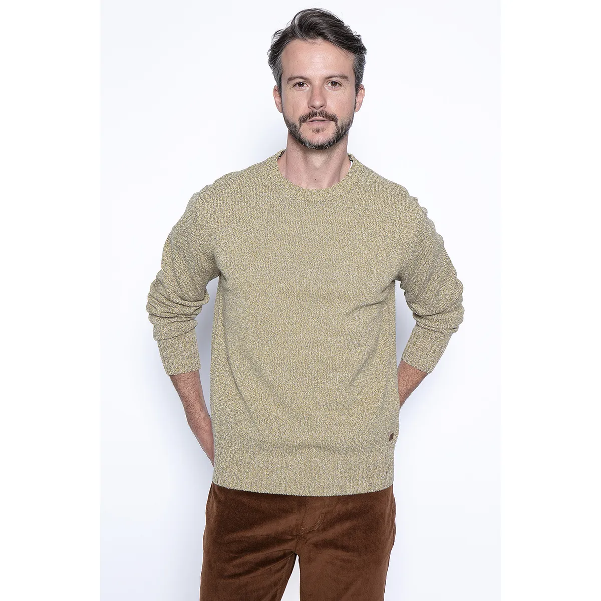 NEW MAN - Sweater Murcia Beige New Man