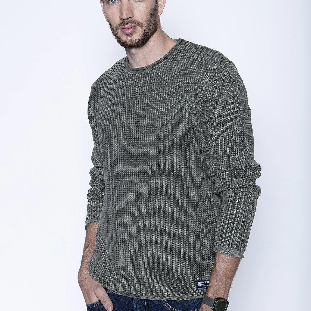 FEROUCH - Sweater Camden Fj Verde Ferouch