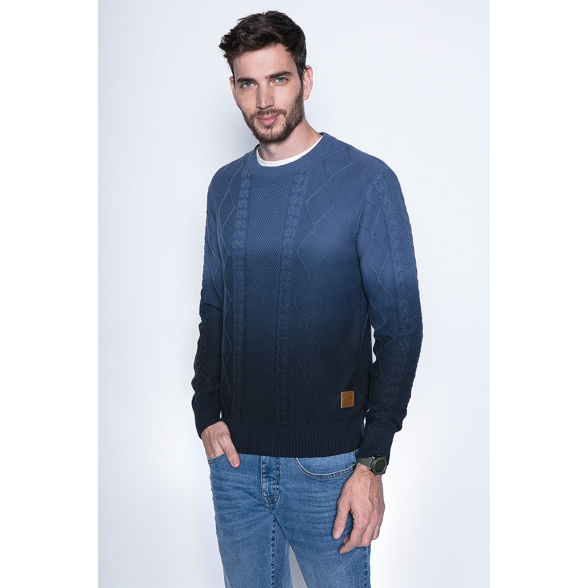 FEROUCH - Sweater Atlanta Fj Azul Ferouch