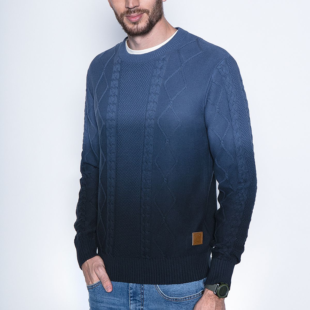 FEROUCH - Sweater Atlanta Fj Azul Ferouch