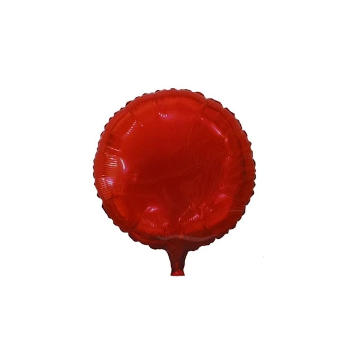 GENERICO - Globo Redondo Rojo 18 Pulgadas