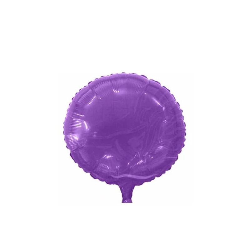GENERICO - Globo Redondo Lila 45cm