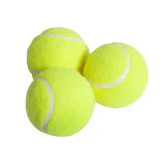GENERICO - Pack X3 Pelotas De Tenis Pelotas Para Principiantes Tenis