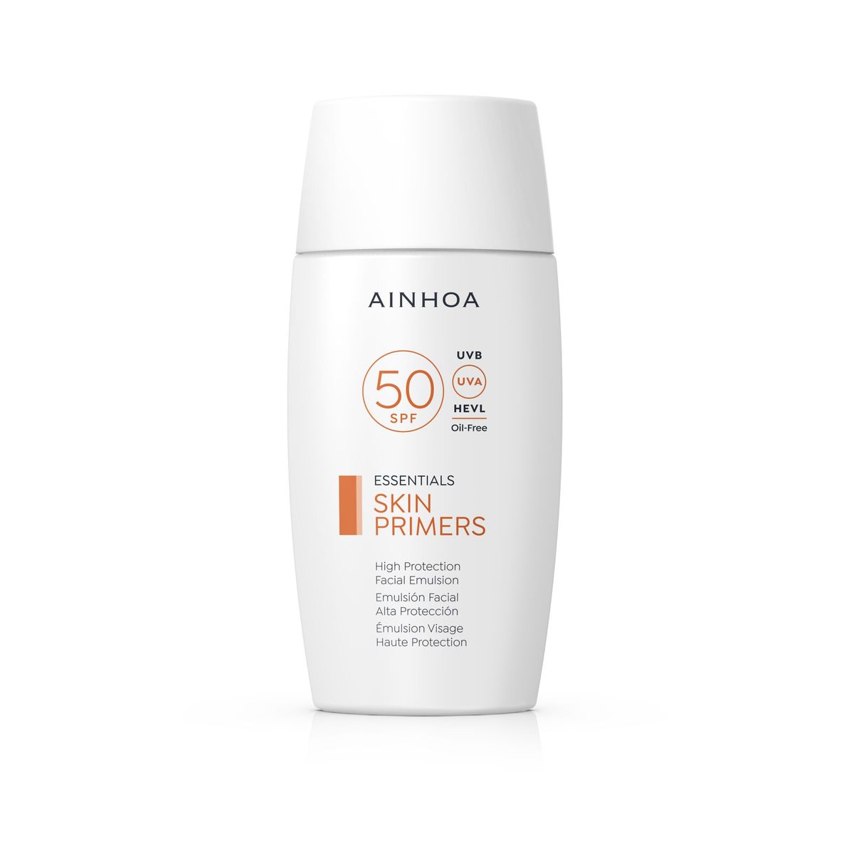 AINHOA - Emulsión Facial Alta Protección SPF50.